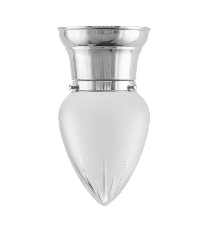 Bowl Light - Fröding 80 - Nickel, Matte Glass Shade