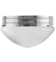 Bowl Light - Heidenstam 300 - Nickel-Plated with Frosted Cut-Glass Shade thumbnail image