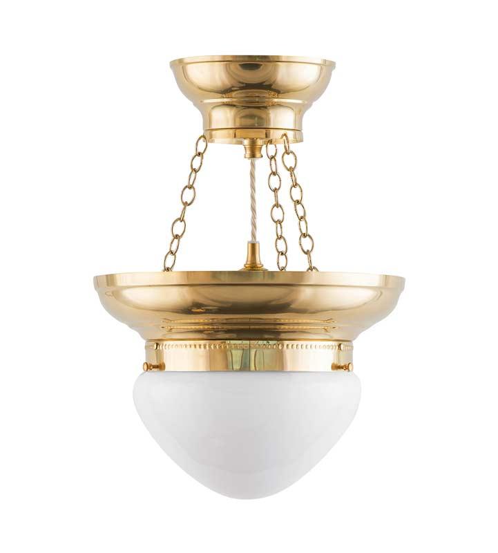 Ampel Pendant Light - Fröding 200 - Opal White Glass Shade