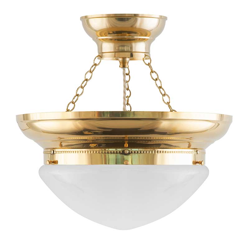 Ampel Pendant Light - Fröding 300 Opal White Glass Shade