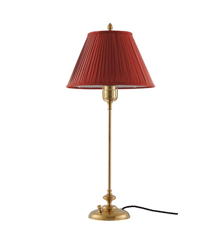 Bordlampe - Moberg 65 cm, rød skjerm image