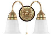 Wall Light - Stackelberg - Opal White Bell Shades thumbnail image