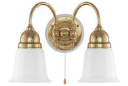 Wall Light - Stackelberg - Opal White Bell Shades thumbnail image