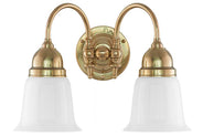 Wall Light - Stackelberg - Opal White Bell Shades thumbnail image