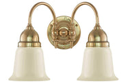 Wall Light - Stackelberg - Off-White Bell Shades thumbnail image