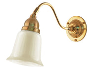 Wall Light - Runeberg - Brass Off-White Bell Shade thumbnail image