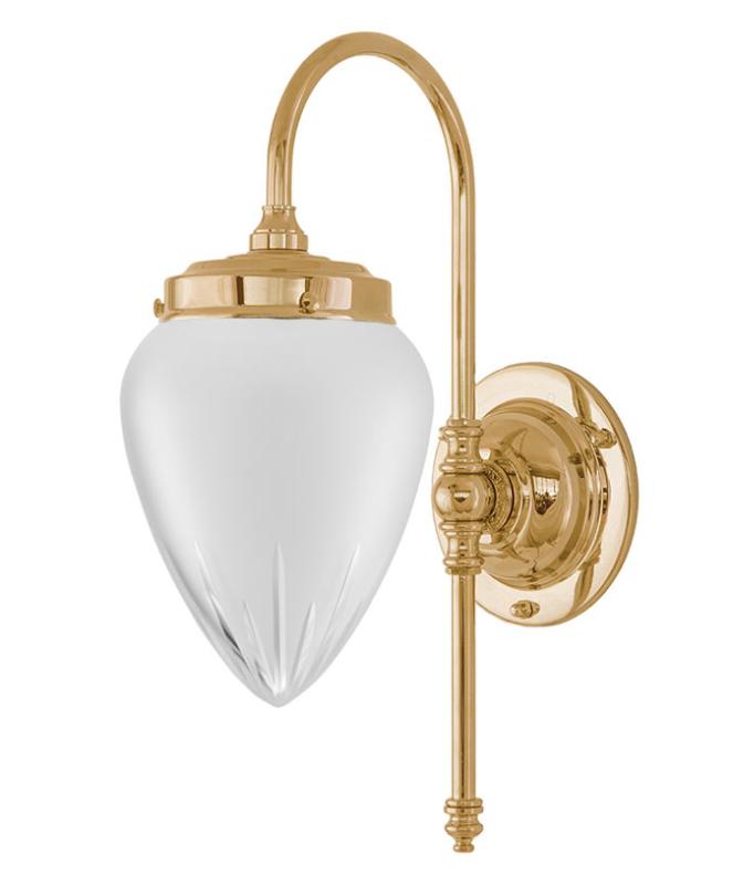 Badrumslampa - Blomberg 80, slipat mattglas droppe image