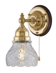 Wall Light - Adelborg - Brass, Clear Glass thumbnail image