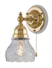 Wall Light - Adelborg - Brass, Clear Glass thumbnail image