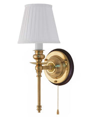 Vegglampe - Ribbing messing thumbnail image