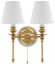 Wall Light - Wivallius - White Fabric Shades thumbnail image