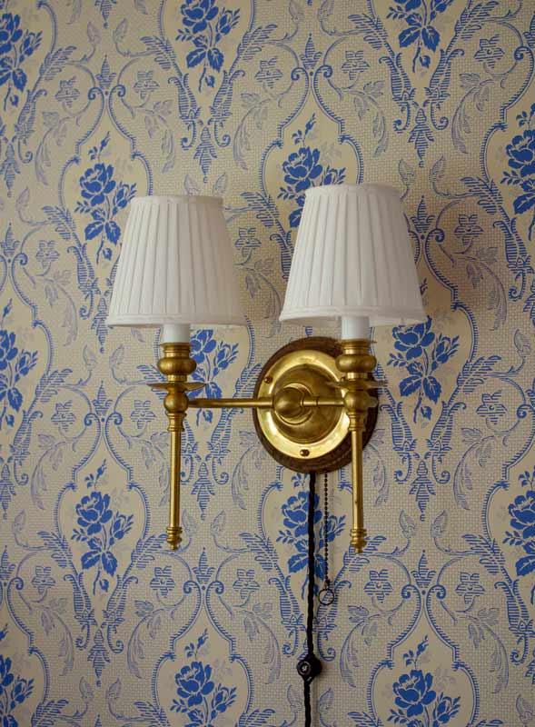 Wall Light - Wivallius - White Fabric Shades image