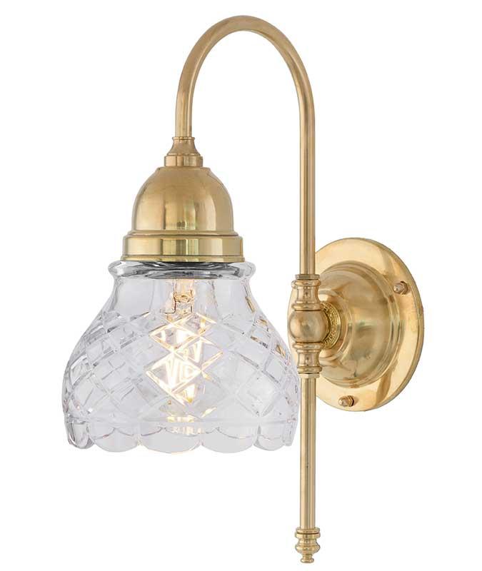 Badrumslampa - Ahlström 60 slipat klarglas image