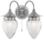 Wall Light - Tigerstedt, Nickel - Clear Glass Shade thumbnail image