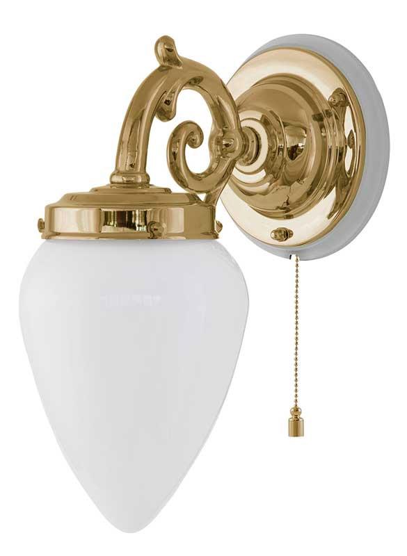 Wall Light - Topelius - White Drop Shade image