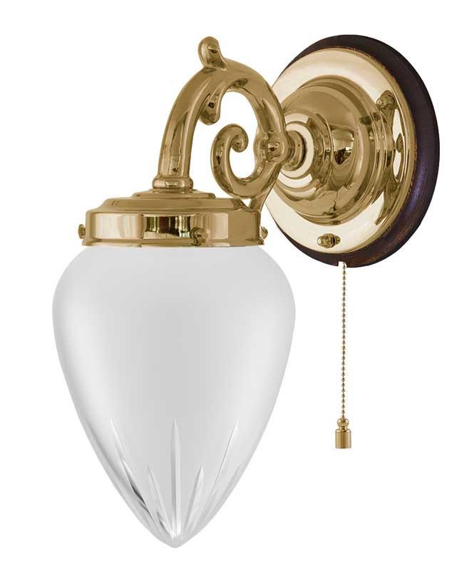 Vegglampe - Topelius slipt matt glass image