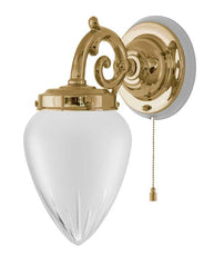 Vägglampa - Topelius slipat mattglas thumbnail image