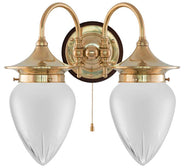 Vägglampa - Tigerstedt slipat mattglas thumbnail image
