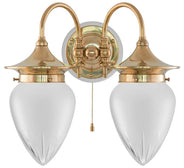 Vägglampa - Tigerstedt slipat mattglas thumbnail image