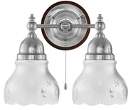 Wall Light - Bergman - Nickel, Matte Glass thumbnail image