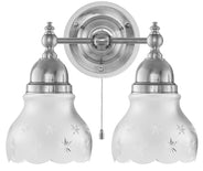 Wall Light - Bergman - Nickel, Matte Glass thumbnail image