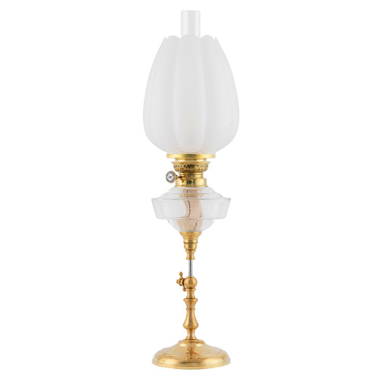 Kerosene Lamp - Ekholmen Brass with Tulip Globe image