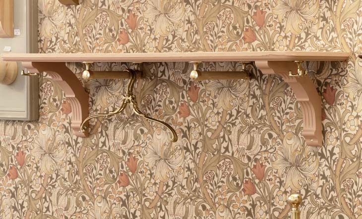 Hat rack - D1 Pine, 115 cm (45.3 in.) image