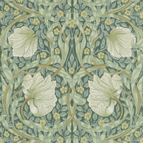 William Morris & Co. Tapet - Pimpernel Privet/Slate image