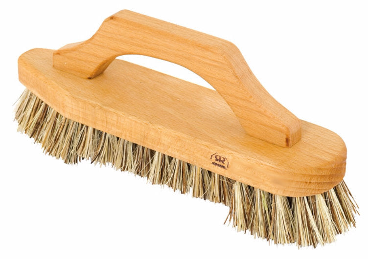 Scrub brush with handle - Beechwood image