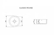 Oppvaskkum - Shaws Classic Round 46 cm thumbnail image