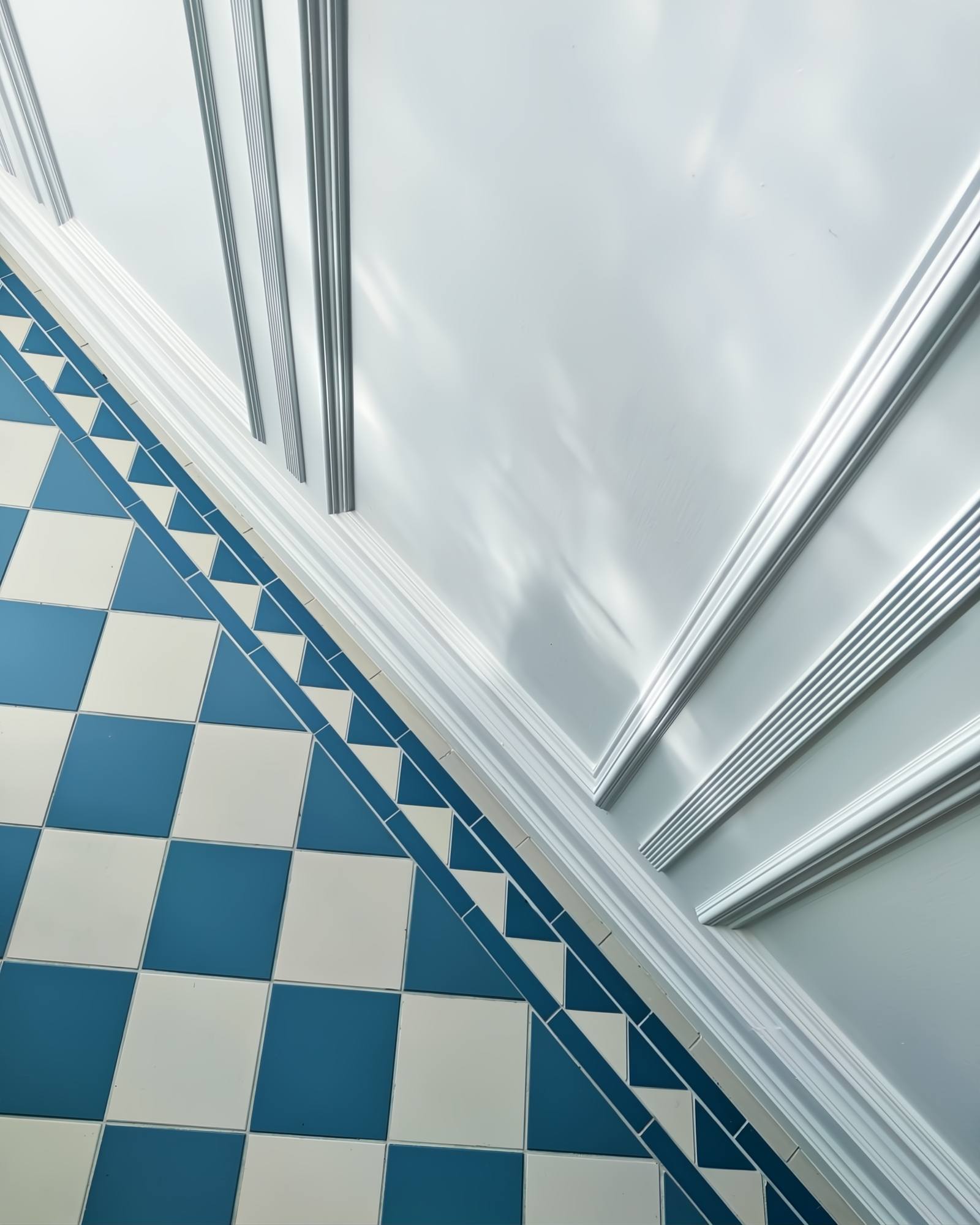 Combine your unique tiled floor card image