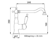 Kitchen Faucet - Oxford brass thumbnail image