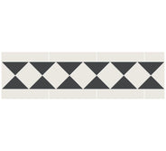 Tile Border Classic - Super White BAS/Black NOI thumbnail image