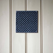 Ventilgitter kløver platejern - Behandlet jern 100 x 750 thumbnail image
