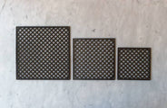 Lüftungsgitter Kleeblatt – Behandeltes Eisen 120 x 120 thumbnail image