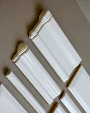 Tile Victoria - Corner piece for tile edge 7.5 x 15 cm (2.95 x 5.91 in.), white thumbnail image