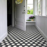 Floor Tiles - Hexagon 10 x 10 cm White - Super White BAS thumbnail image